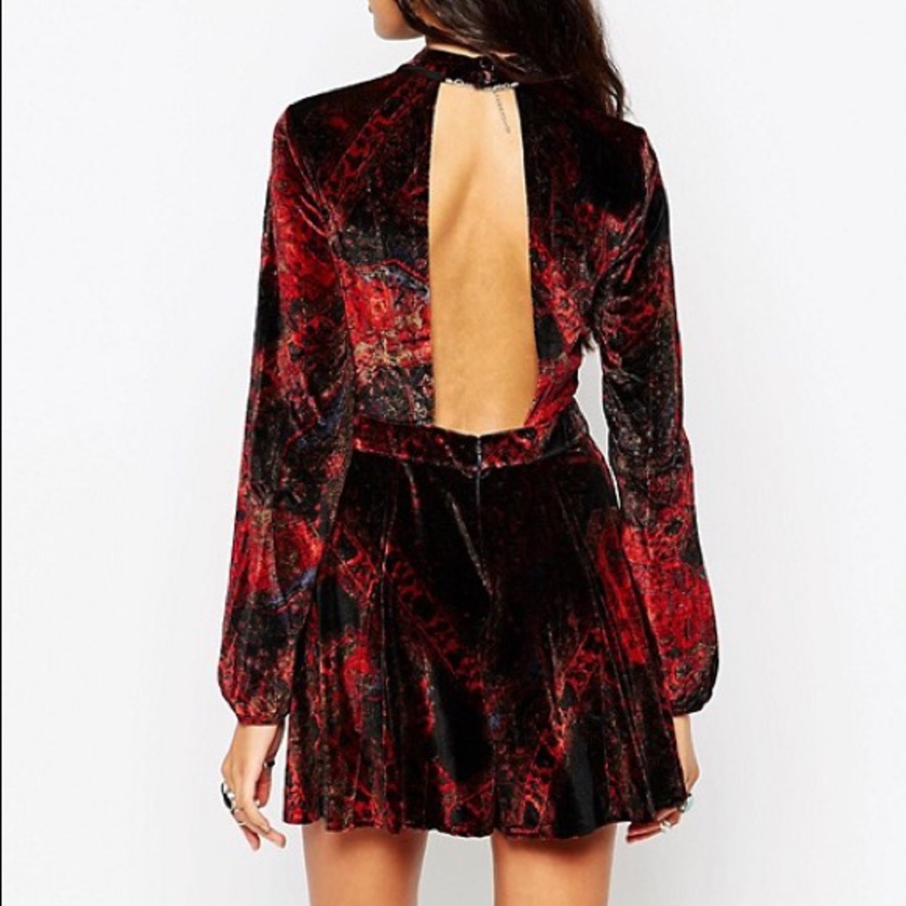 Velvet Burnout Romper by Free People
